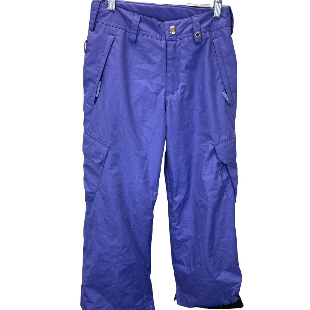 Burton Kid Snow Pants color Periwinkle (Purple/blue) Size Large